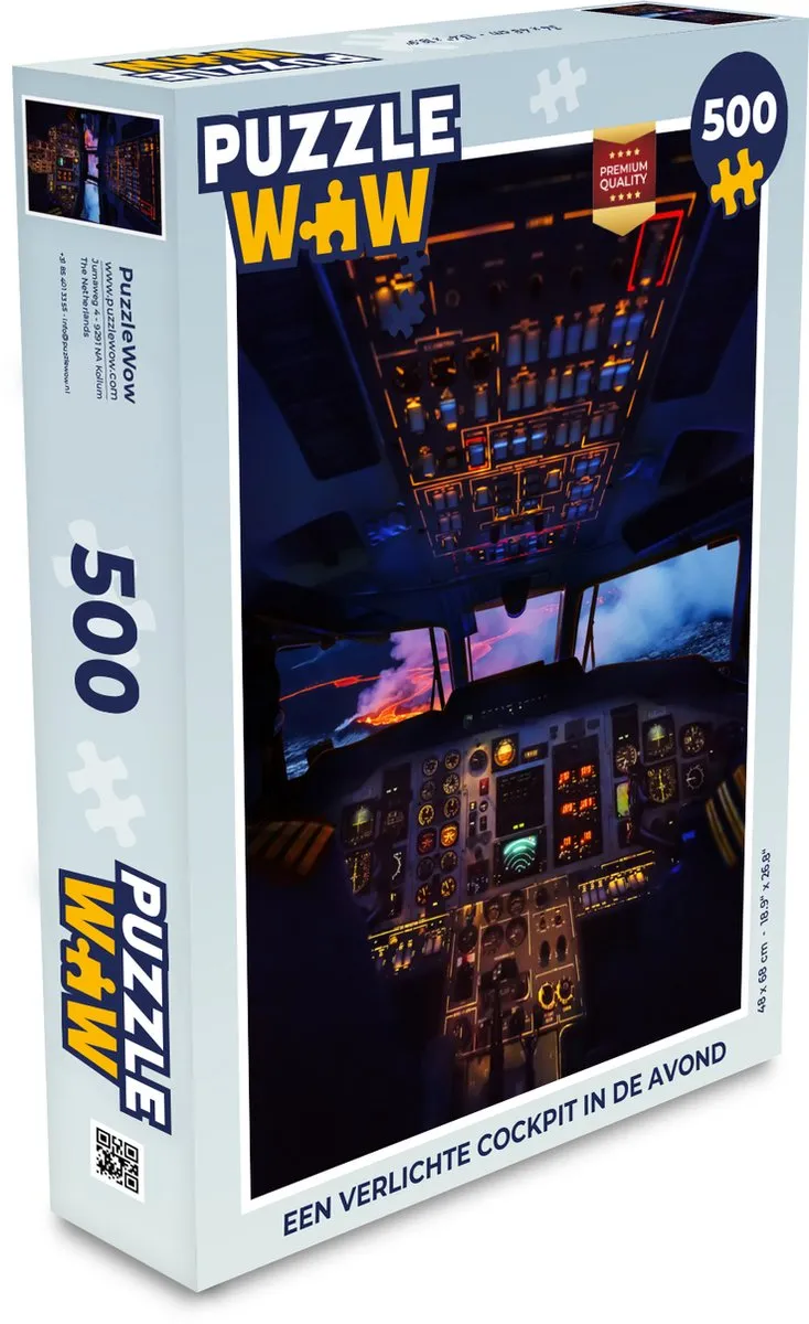 PuzzleWow Legpuzzel 500 Stuks