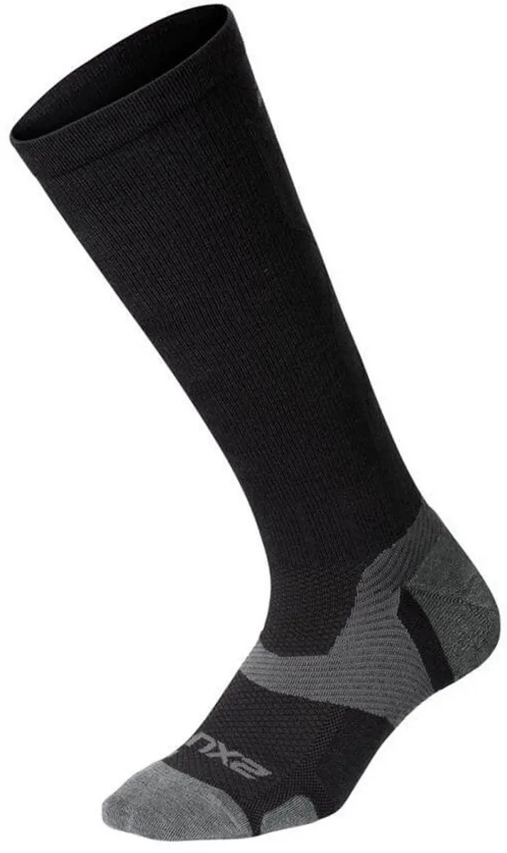 2xu Vectr Merino Light Cusion Full Length Sokken Zwart EU 35-37 1/2 / Short