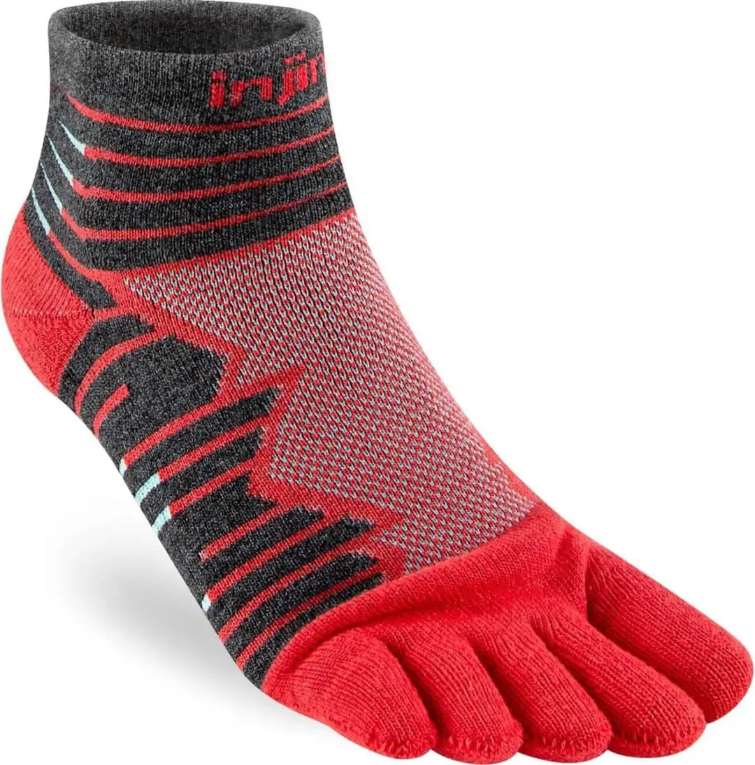 Injinji Ultra Run Mini-Crew Trail Sokken - Onyx - afbeelding 4 van 6