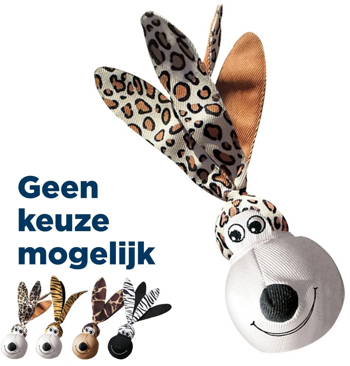 KONG Wubba Floppy Ears Hondenspeelgoed