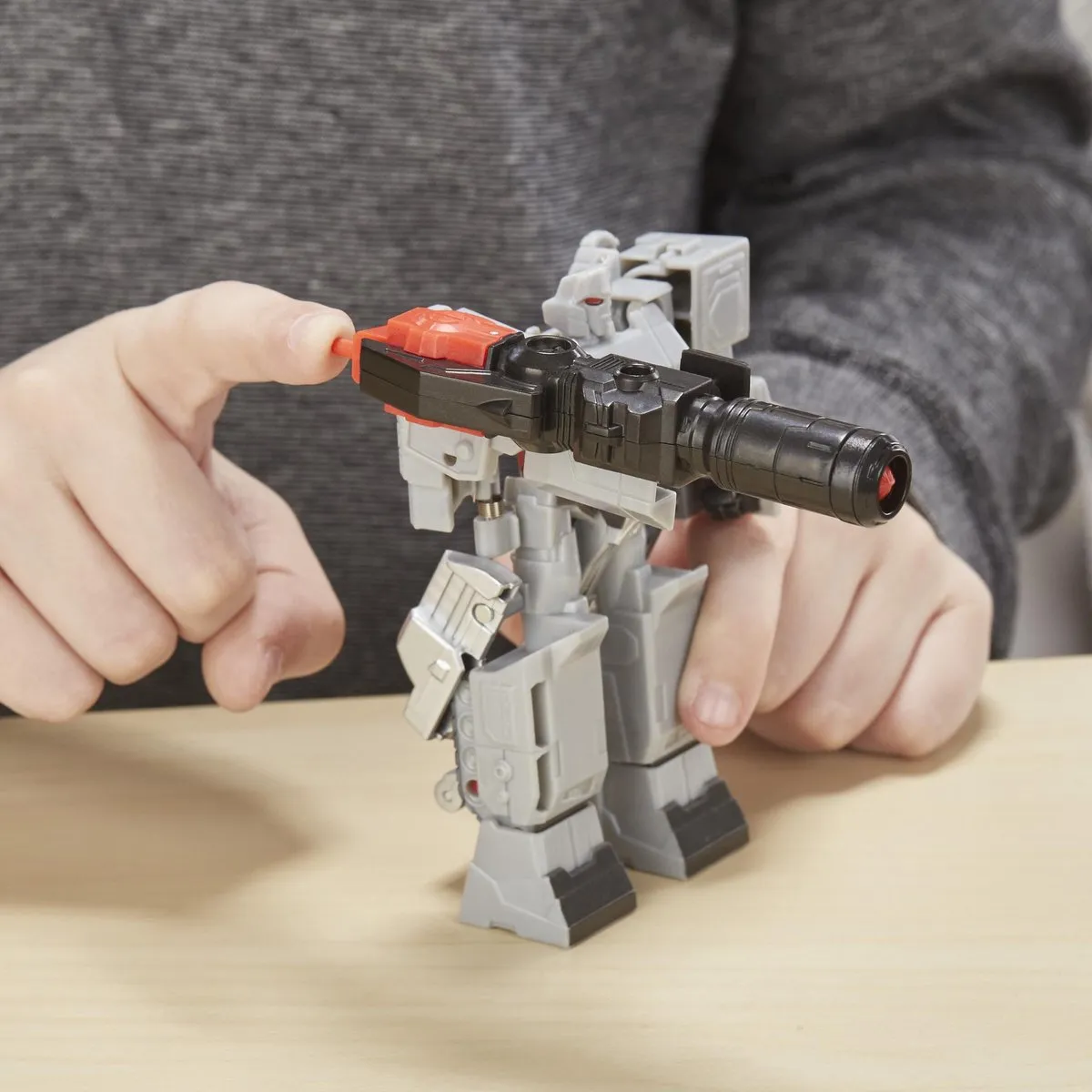 Transformers Cyberverse Megatron Figuur 12cm - E3643ES0 Grijs