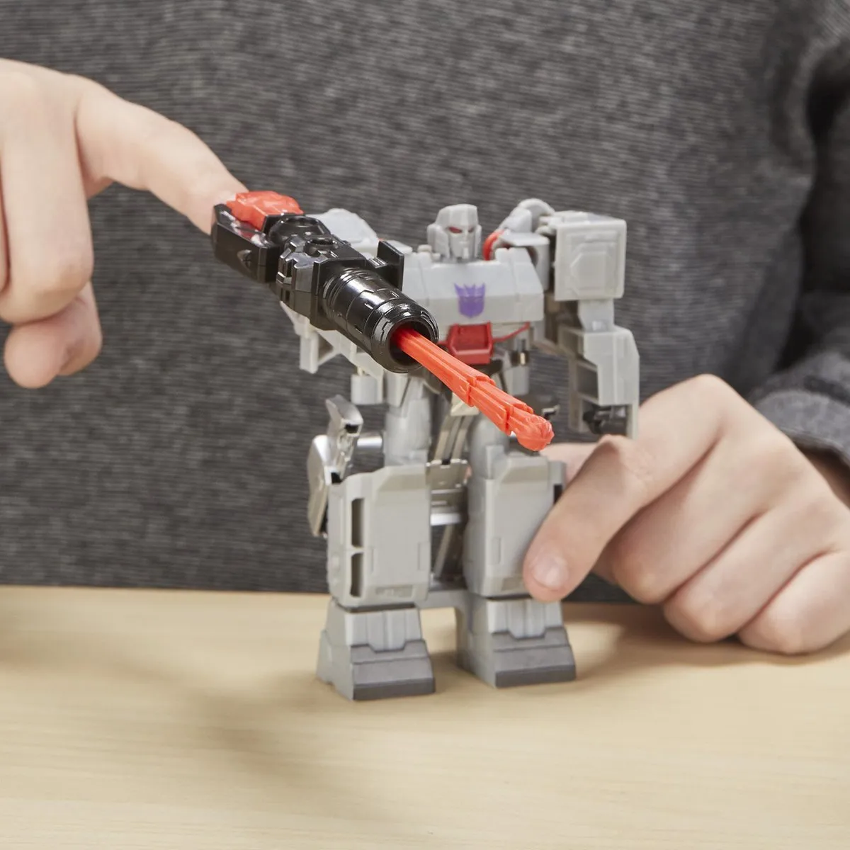 Transformers Cyberverse Megatron Figuur 12cm - E3643ES0 Grijs