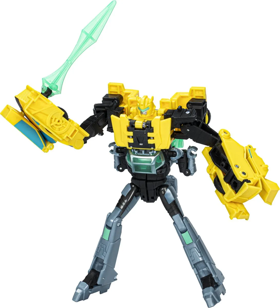 Transformers Earthspark Cyber Combiner Bumblebee & Mo Malto - Actiefiguur
