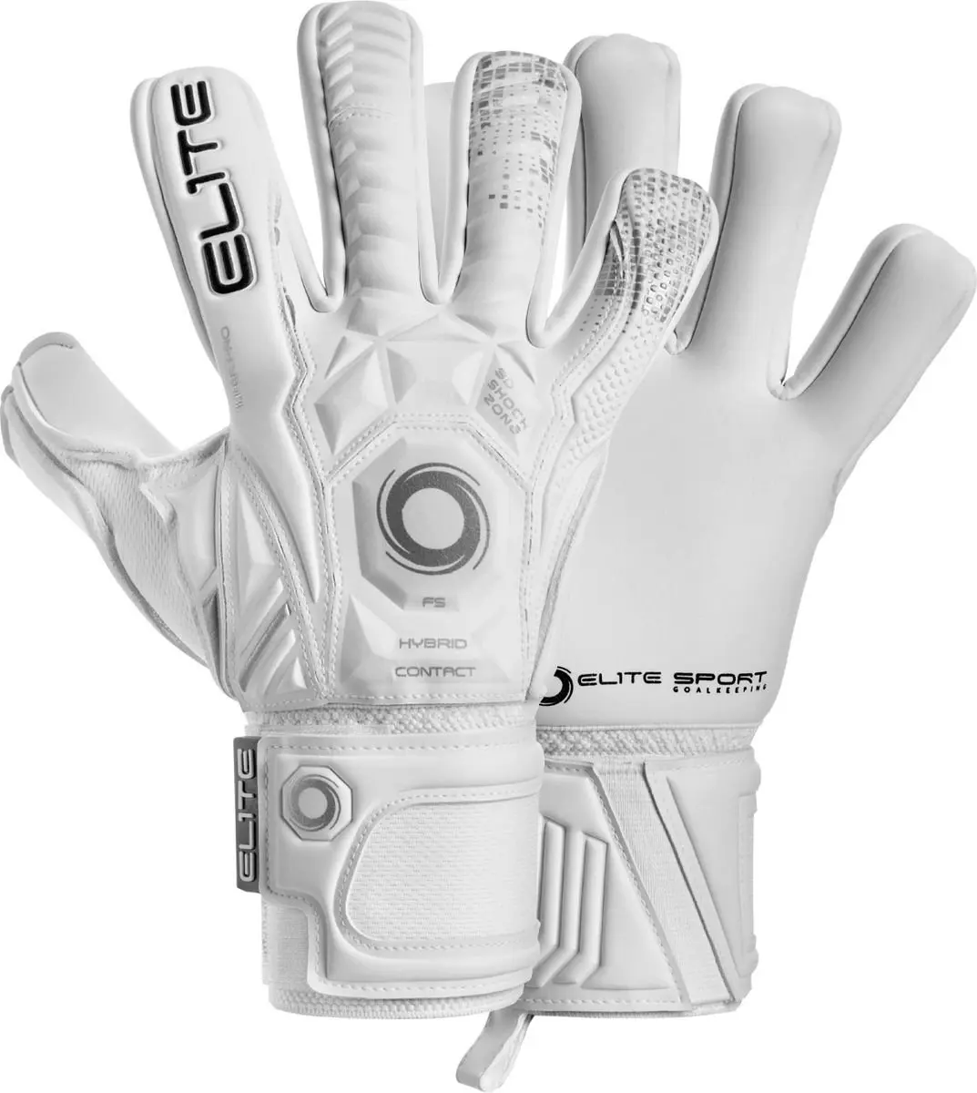 Elite Sport Supreme Keepershandschoenen - Wit - 8 - afbeelding 4 van 5