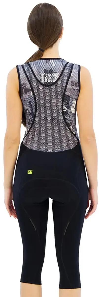 Alé Solid Essential 3/4 Fietsbroek Dames - Zwart XS - afbeelding 6 van 6