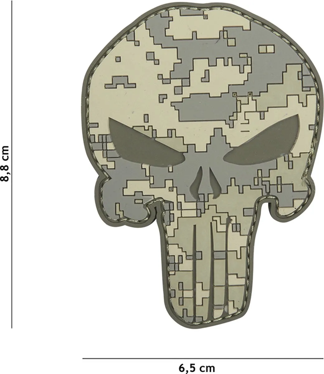 101 Inc Embleem 3D PVC Punisher 19068