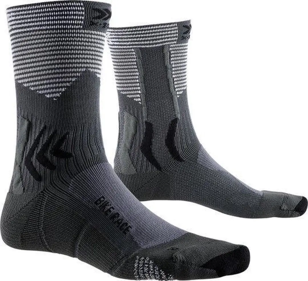X-socks Sokken Bike Race Mtb Polyamide/polyester Grijs Mt 35-38
