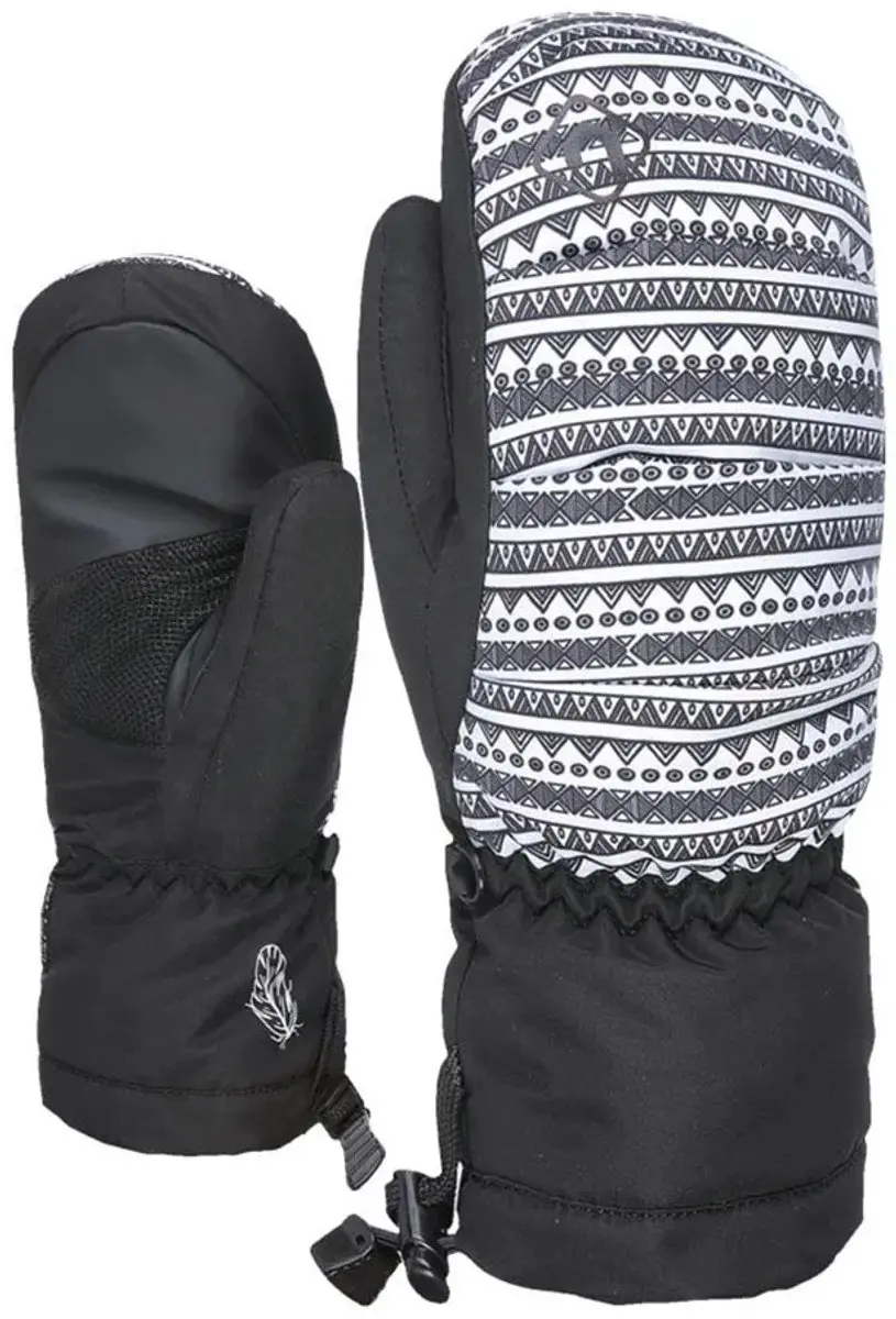 Level Rainbow Down Handschoenen Grijs 2XS Kinderen