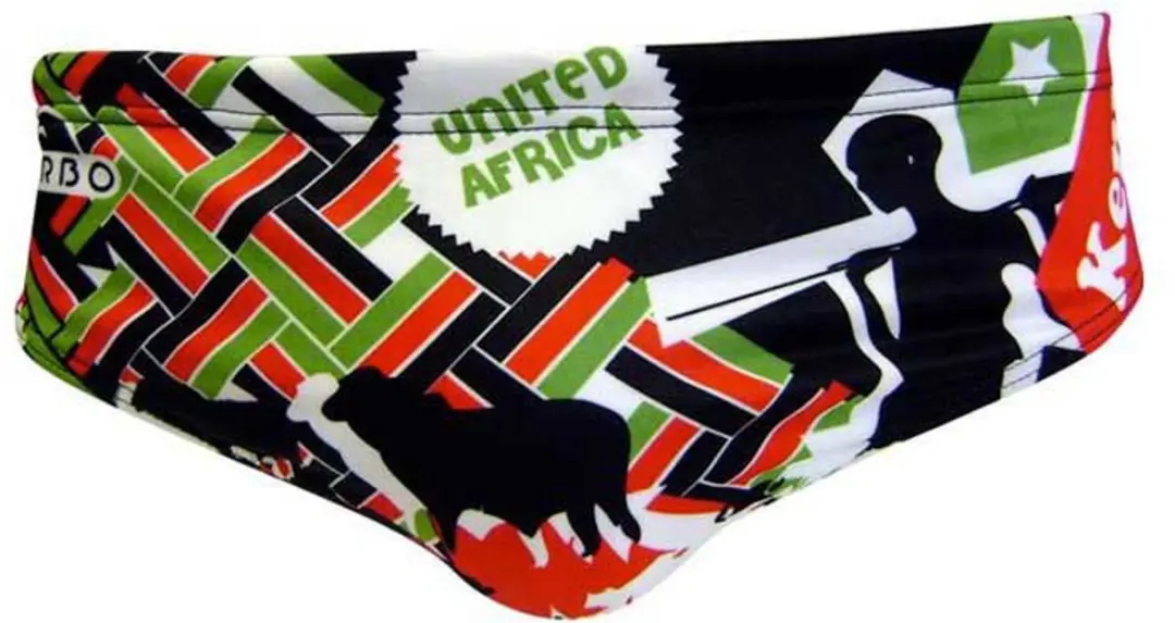 Turbo Kenya Zwemslip Veelkleurig XL Man