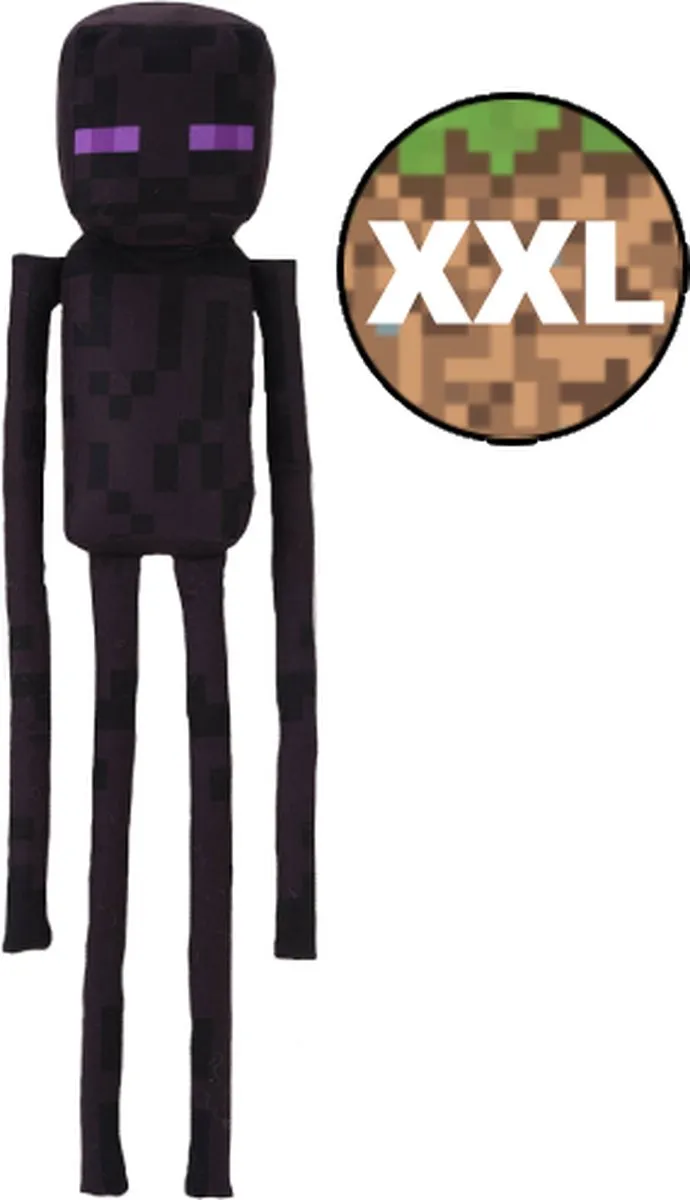 Minecraft Enderman XXL Pluche Knuffel 120cm