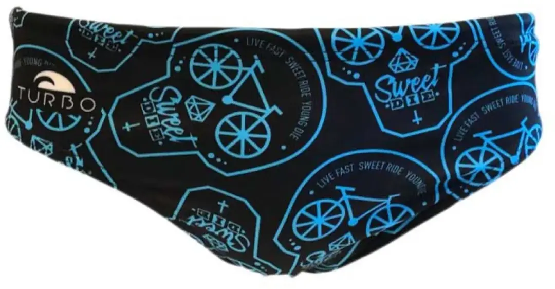 Turbo Sweet Ride Zwemslip Blauw S Man - afbeelding 4 van 4