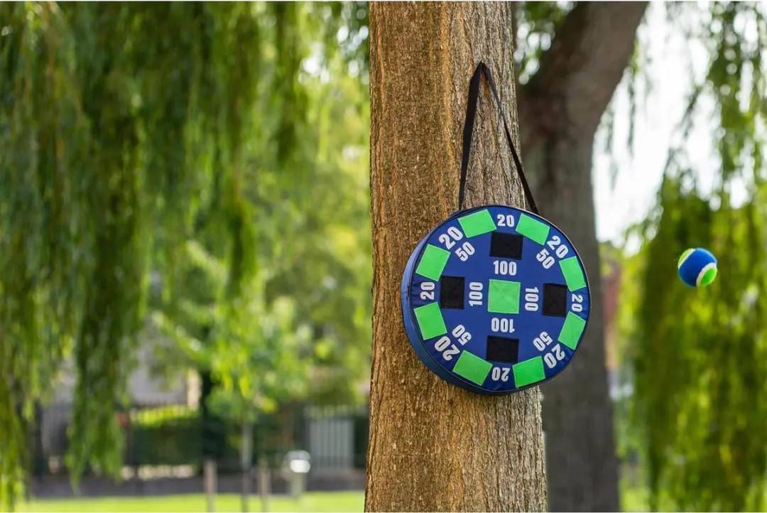 Outdoor Play Opblaasbaar Dartspel - Ø36cm - 3 Ballen - afbeelding 3 van 6