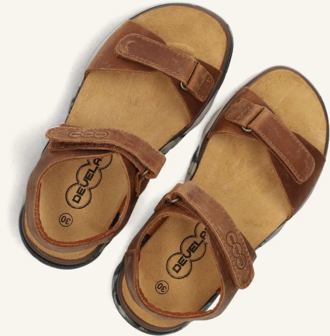 Develab 48493 Sandalen - Cognac - 34 - afbeelding 5 van 6