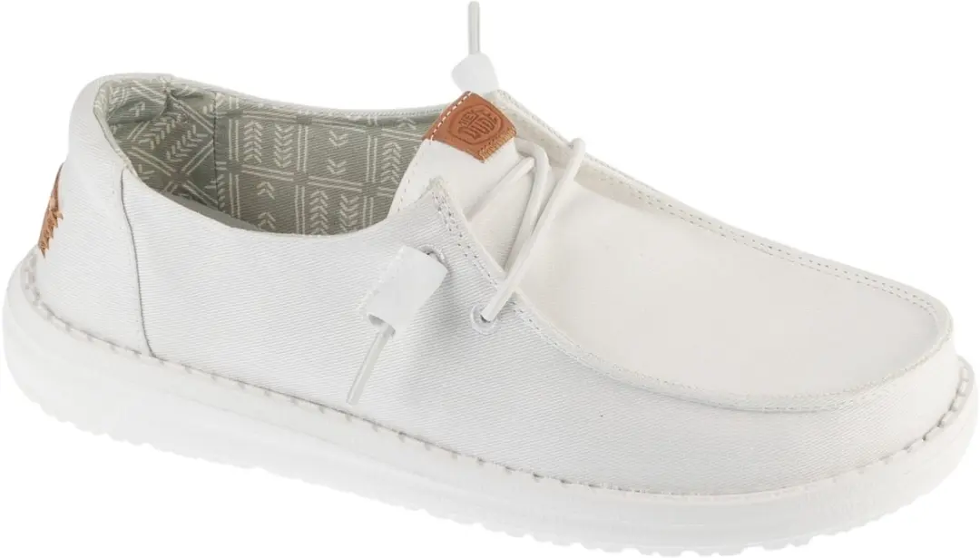 Hey Dude Wendy Stretch Canvas, Vrouwen, Wit, Sneakers, maat: 41