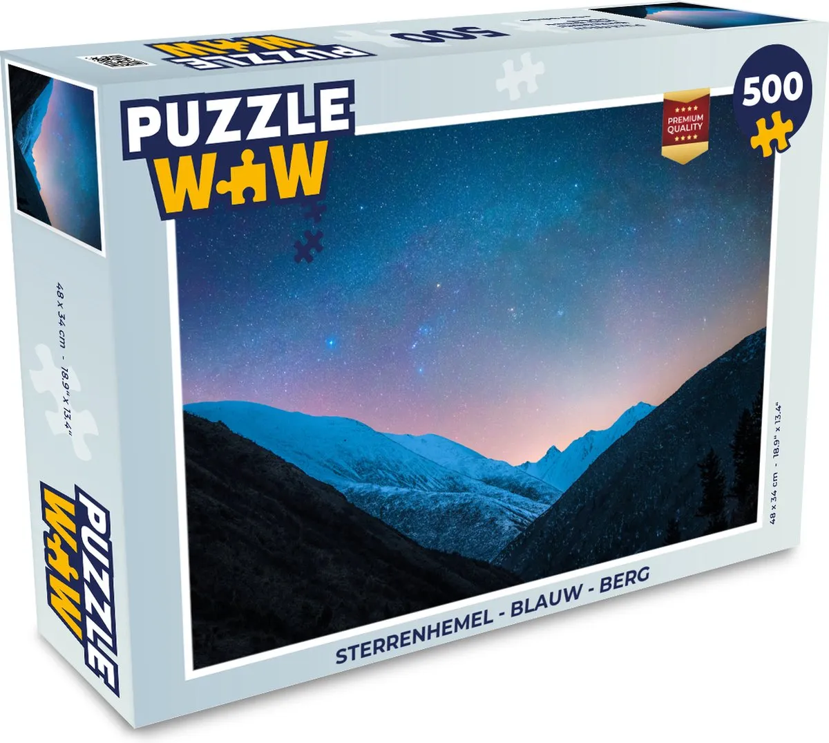 PuzzleWow Sterrenhemel Legpuzzel 500 Stuks