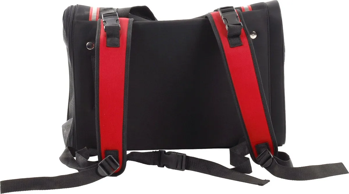 Flamingo Hondentas Smart Bag - 65x46x29cm - Zwart