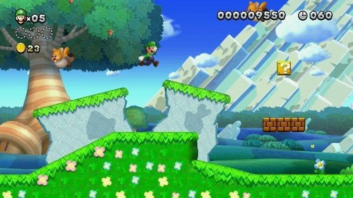 Nintendo New Super Mario Bros. U & Luigi U Wii U - 5 Spelers Offline - afbeelding 6 van 6