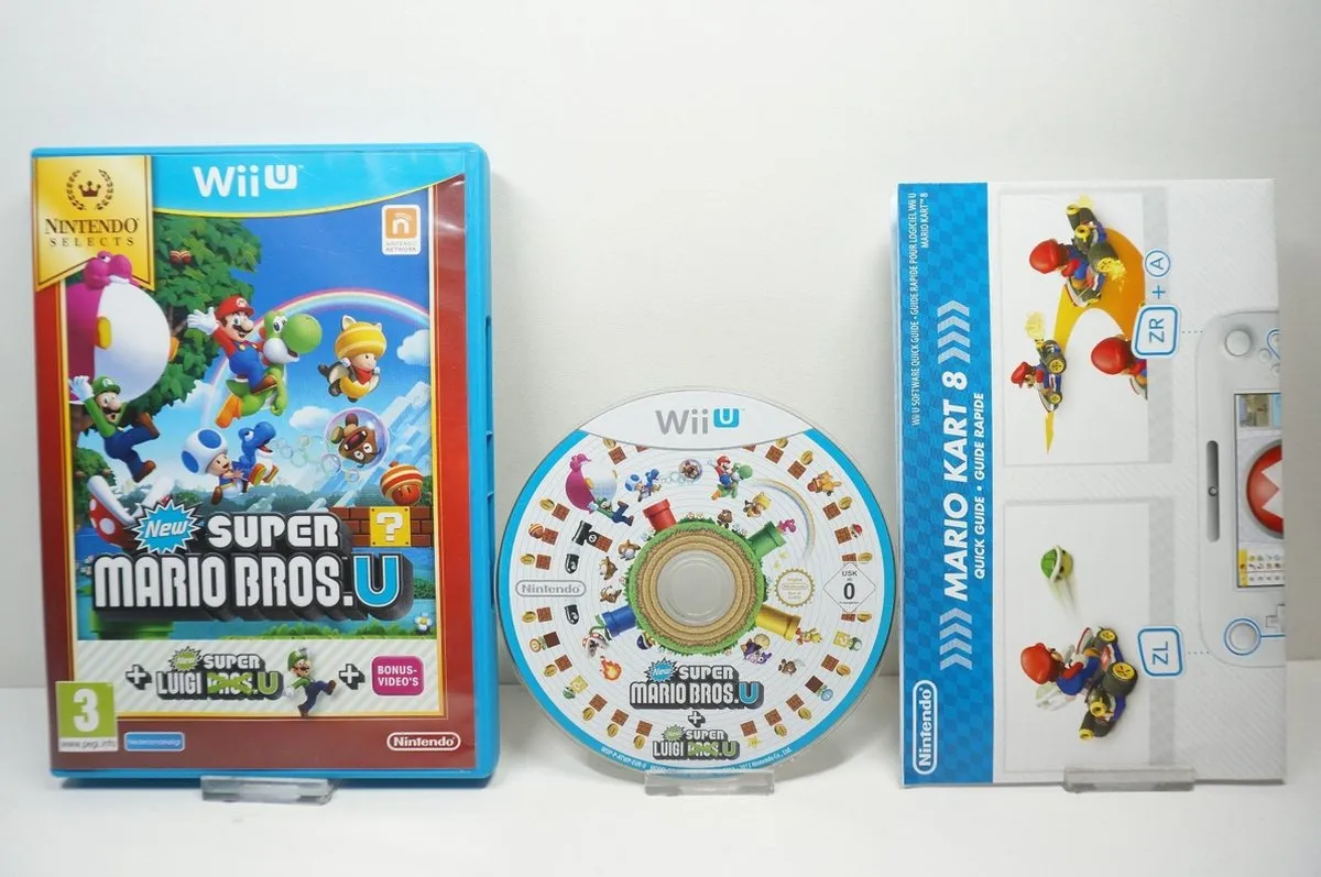 Nintendo New Super Mario Bros. U & Luigi U Wii U - 5 Spelers Offline