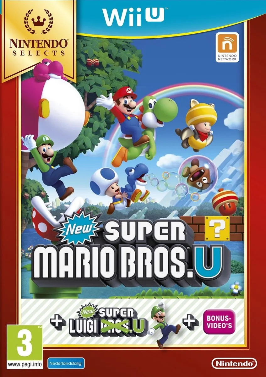 Nintendo New Super Mario Bros. U & Luigi U Wii U