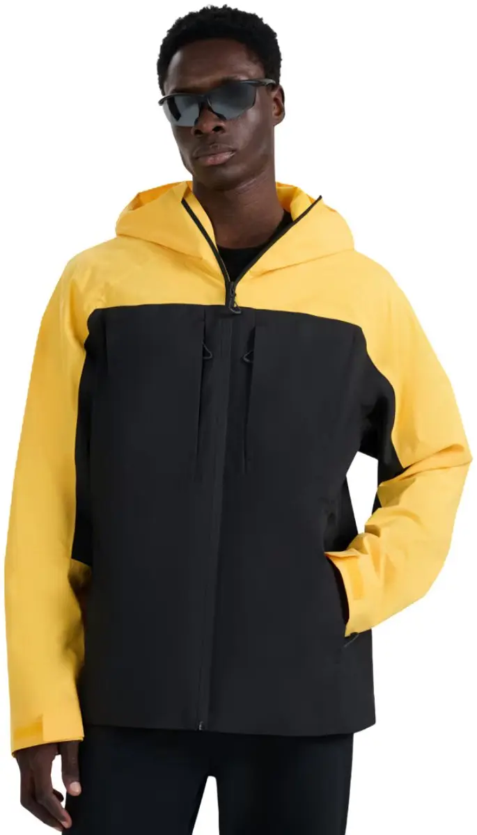 4F Jas Trekking Heren Geel