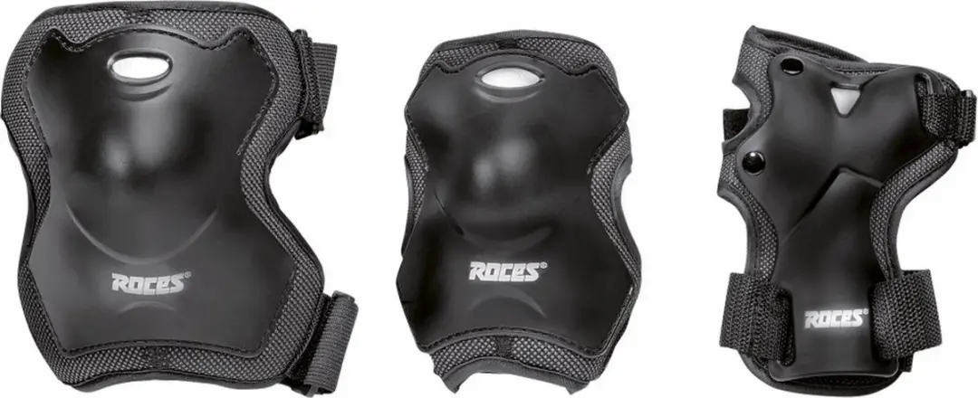 Roces Super Skatebescherming 3-Pack - Zwart S