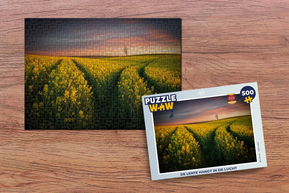 PuzzleWow Legpuzzel 500 Stuks Multicolor - MPN 6017034380316