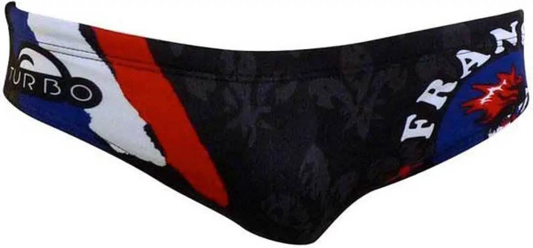 Turbo France Coq Zwemslip Zwart XL Man