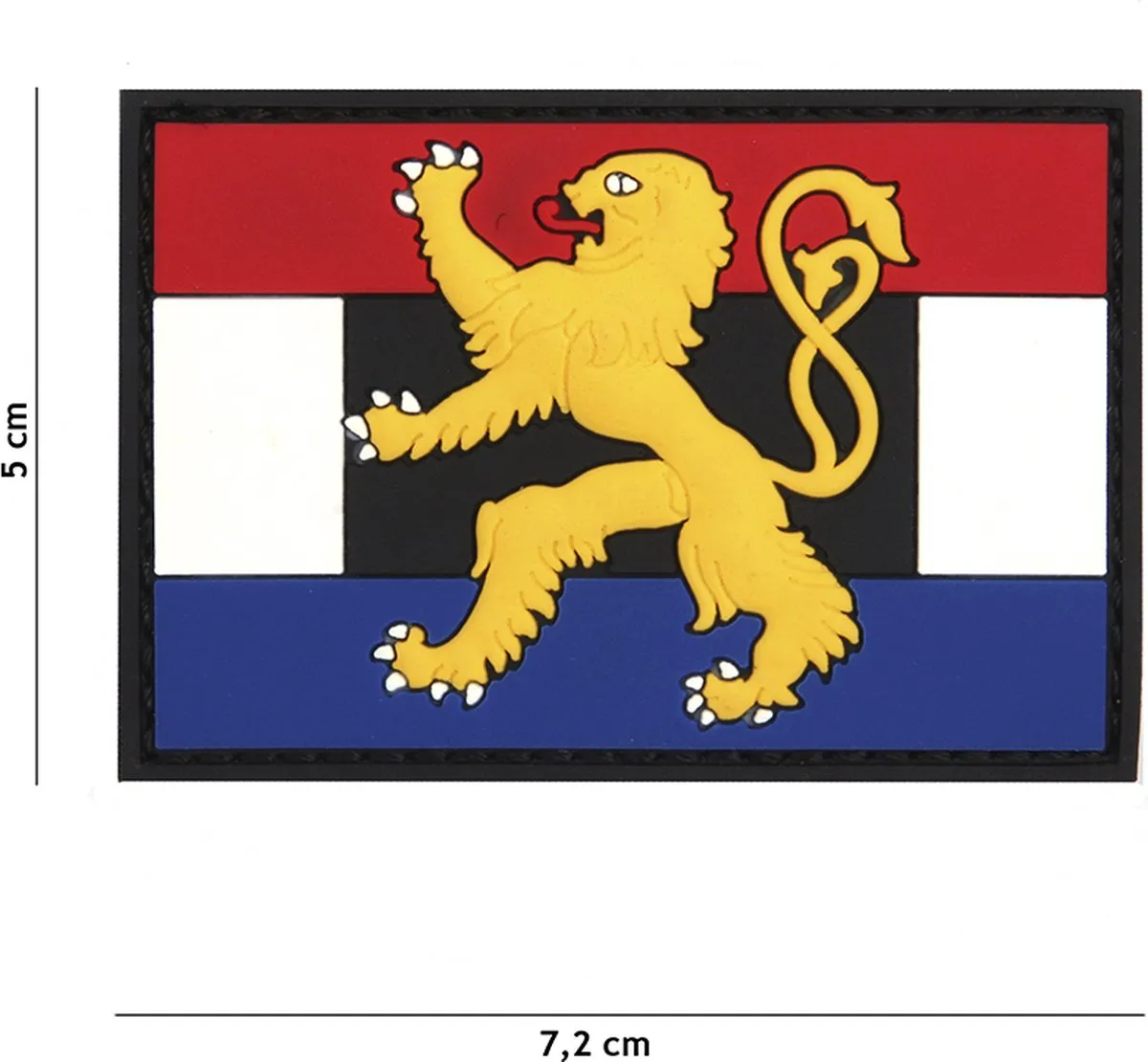 101 Inc Embleem 3D PVC Benelux Vlag 20069