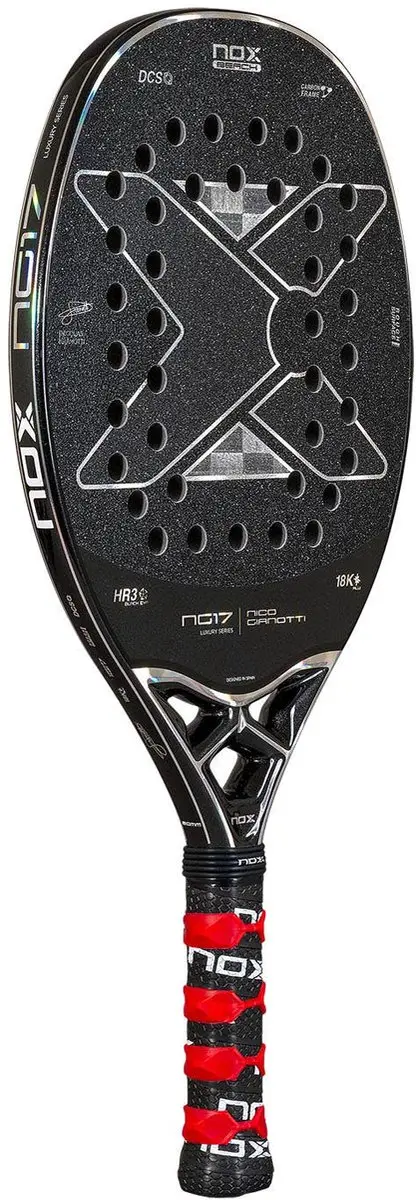 Nox Luxe NG17 Nico Gianotti Beach Tennisracket - afbeelding 6 van 6