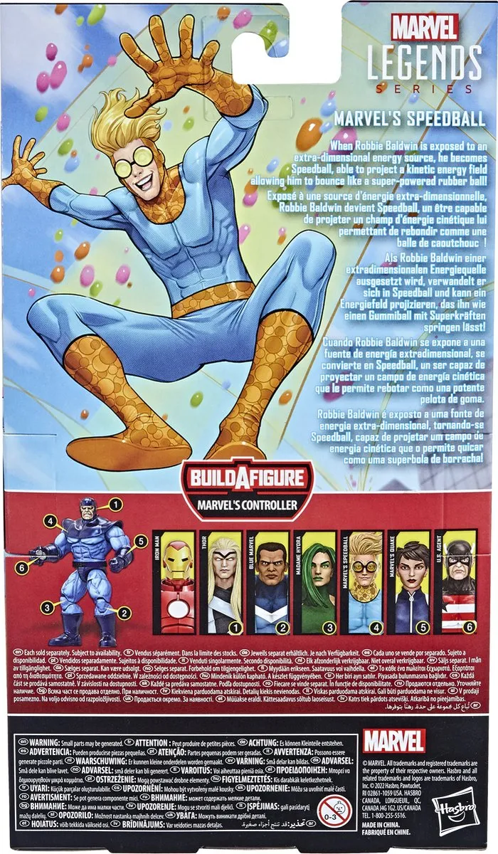 Marvel Legends Series F4791 Speelfiguur - Speedball