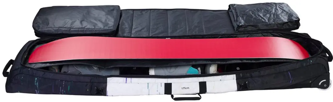 Evoc Roller Voor Sneeuwuitrusting 155l Rood,Zwart