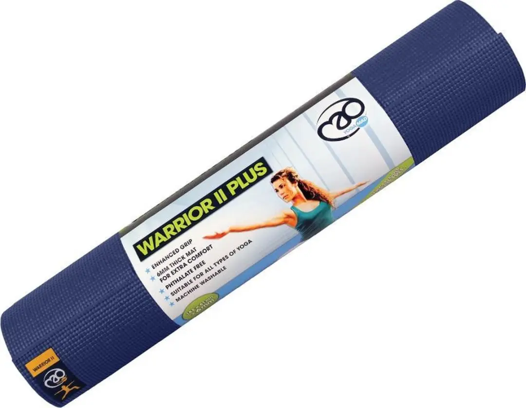 Fitness-Mad Warrior II Plus Yogamat 6mm