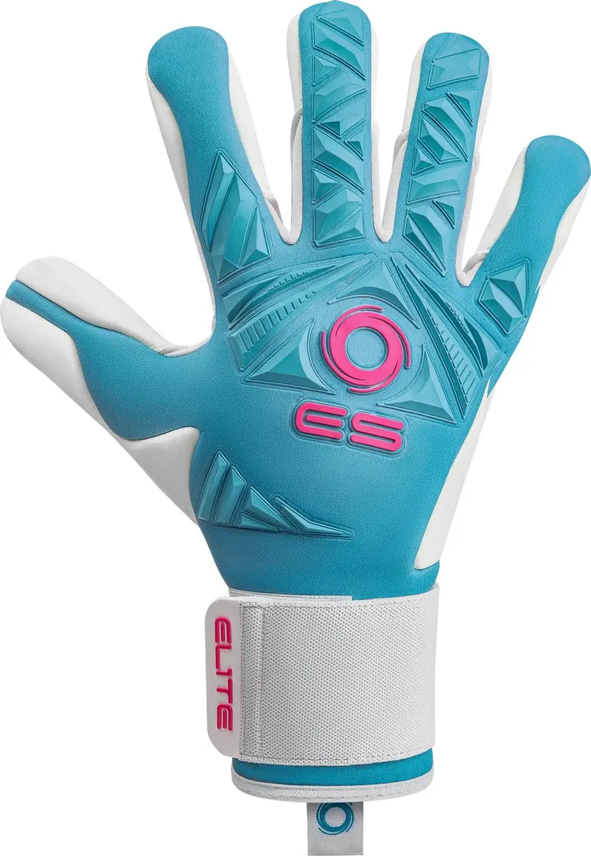 Elite Sport Neo Revolution II Combi Keepershandschoenen - Roze / Curaçao | Maat: 11