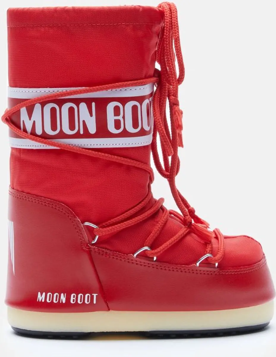 Moon Boot Nylon Laarzen rood Schoenmaat EU 27-30