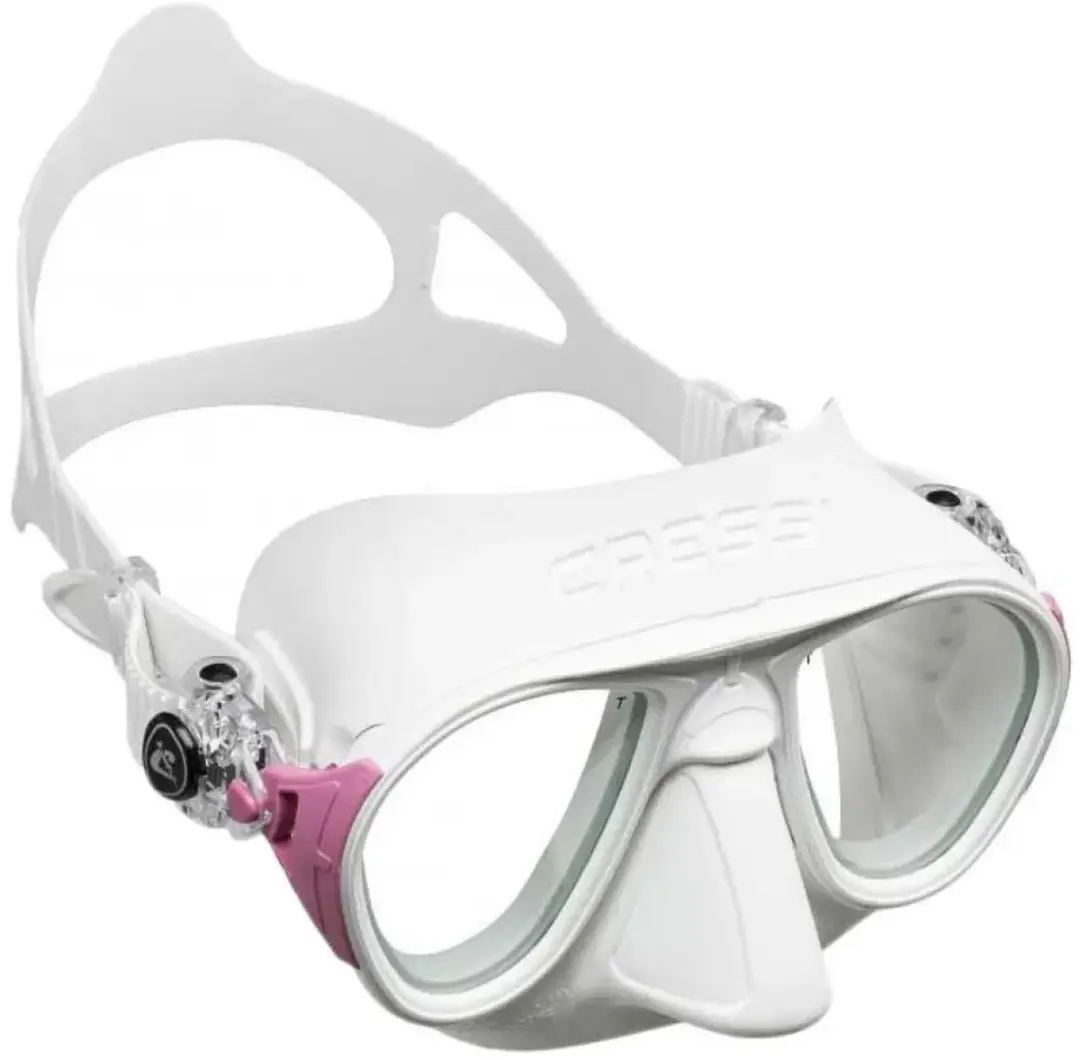 Cressi Calibro Duikmasker Wit