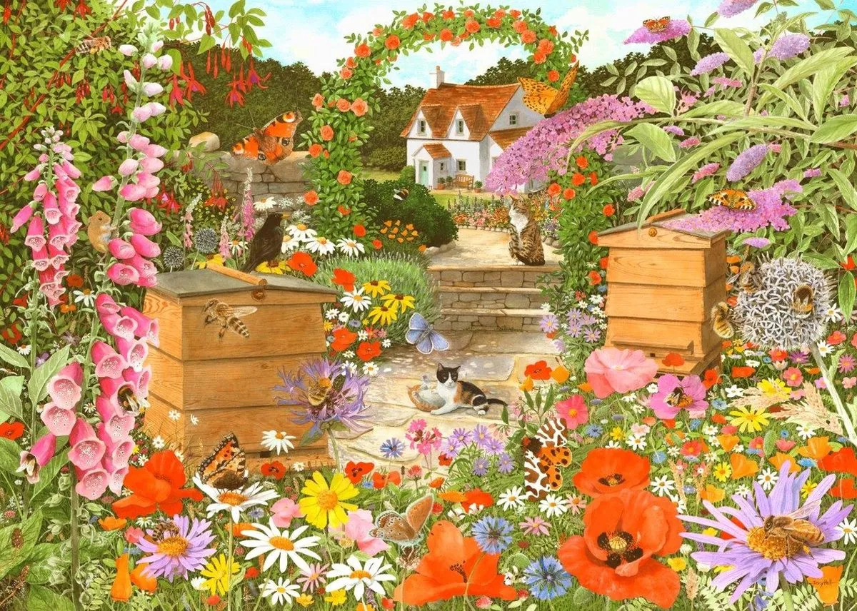 House Of Puzzles Bee Happy Legpuzzel 1000 Stuks