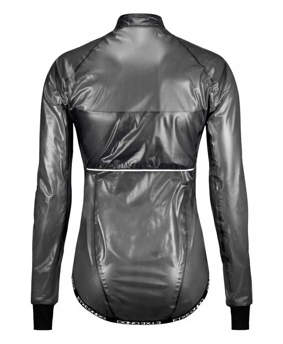 Etxeondo Busti Waterdicht Damesjack - Zwart M - afbeelding 3 van 4