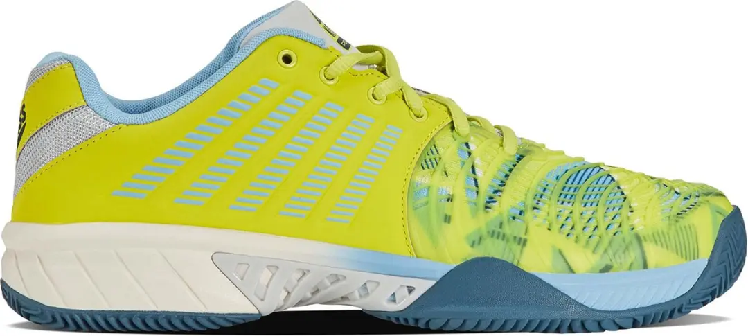 K-Swiss Express Light 3 Padelschoenen - Prm/Blue/Teal - Maat 41.5 - Heren