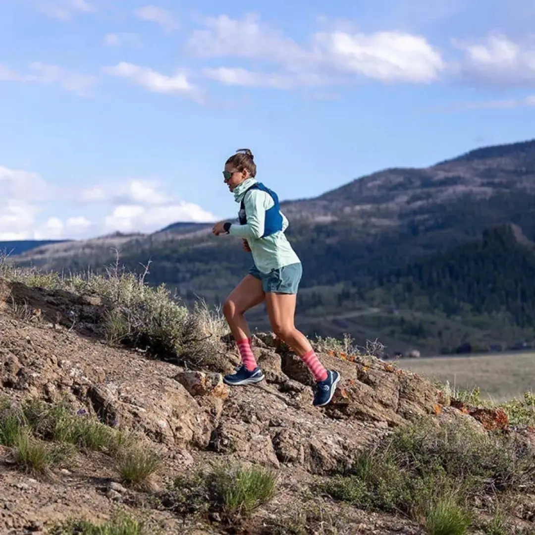 Injinji Ultra Run Crew Dames - Zalmroze - afbeelding 3 van 6