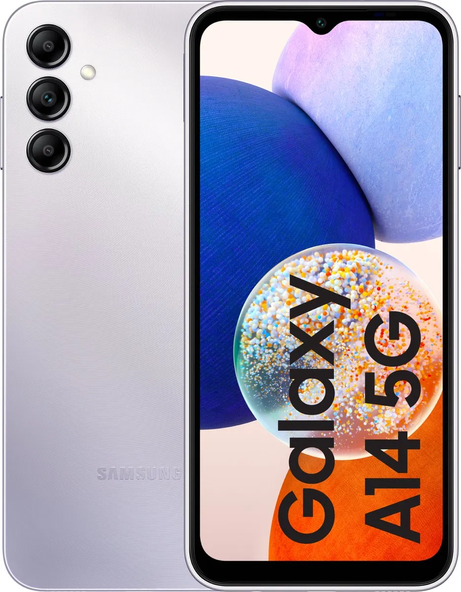 Samsung Galaxy A14 5G SM-A146PZSDEUB - 64GB - Zilver