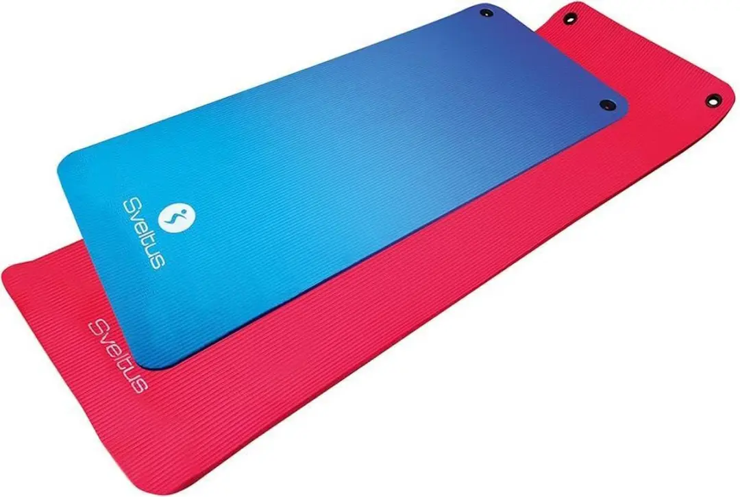 Sveltus Evolution Fitnessmat - 140x60cm - Blauw - afbeelding 2 van 3
