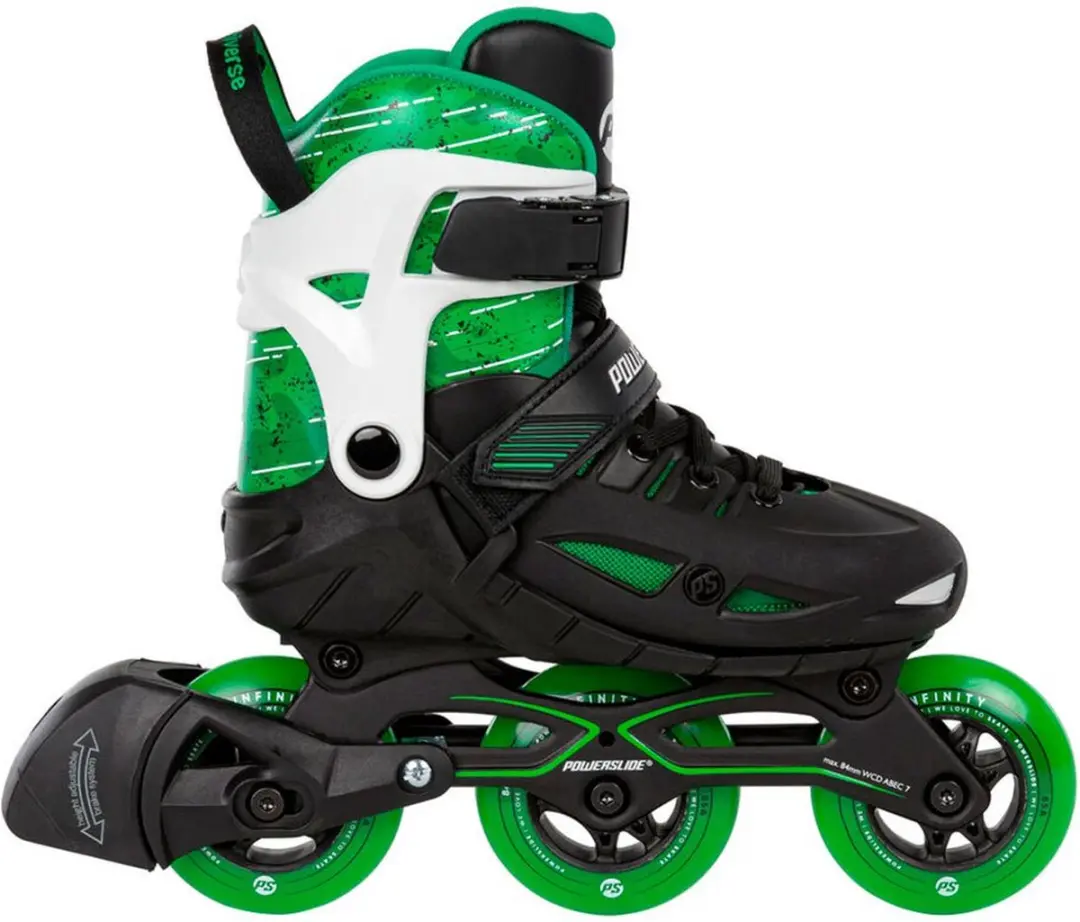 Powerslide Universe Inline Skates - 90mm - Groen - afbeelding 2 van 5