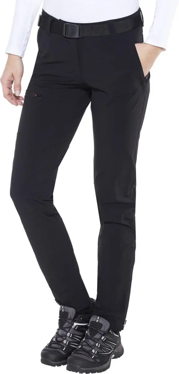 Maier Sports Inara Slim lange broek Dames zwart Maat 48