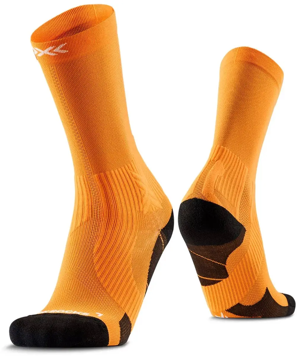 X-socks Run Perform Crewsokken Oranje EU 39-41