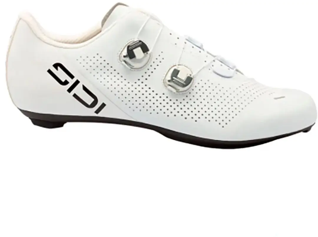 SIDI Ergo 6S - Wielrenschoenen Heren - Wegschoen - Wit - Carbon zool - Ergonomisch - Krachtoverdracht - afbeelding 2 van 6