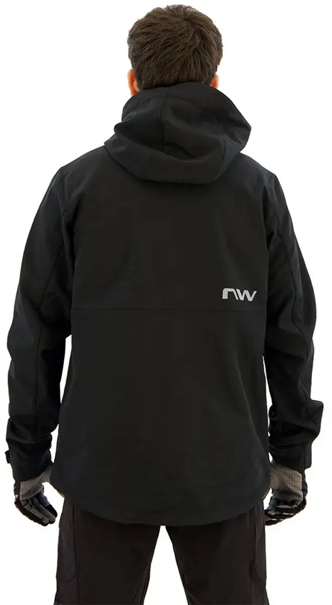 Northwave Easy Out Softshell Jas - Zwart - M - afbeelding 3 van 6