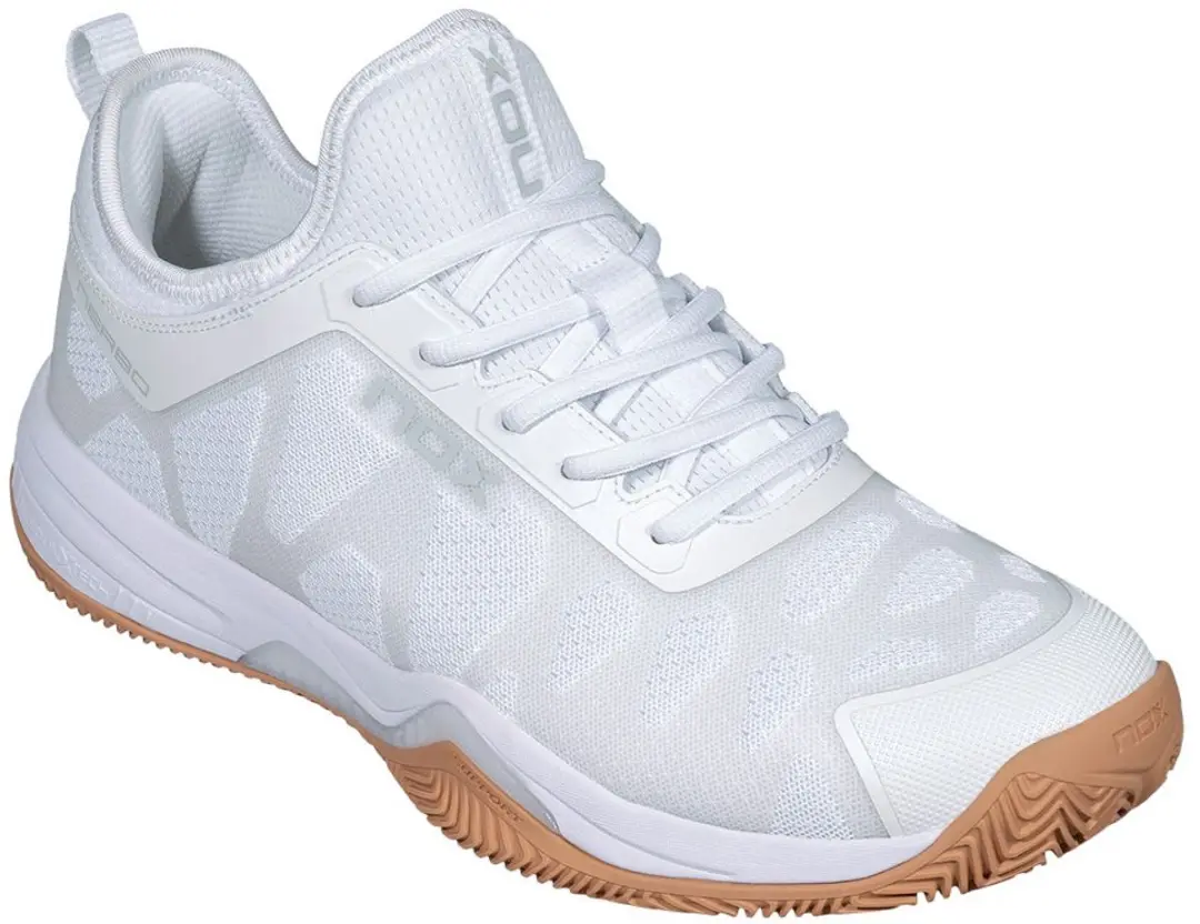Nox Nerbo Padelschoenen - White/Gum - afbeelding 4 van 6