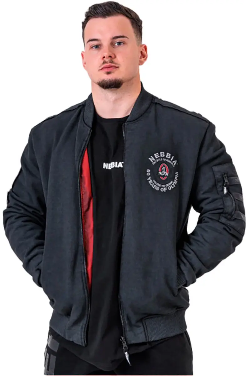 Nebbia Washed Legend 794 Jas Zwart 2XL Man