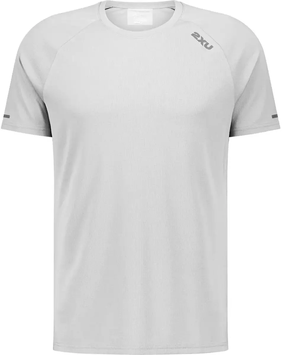 2xu Aero Mesh T-shirt Met Korte Mouwen Grijs M Man