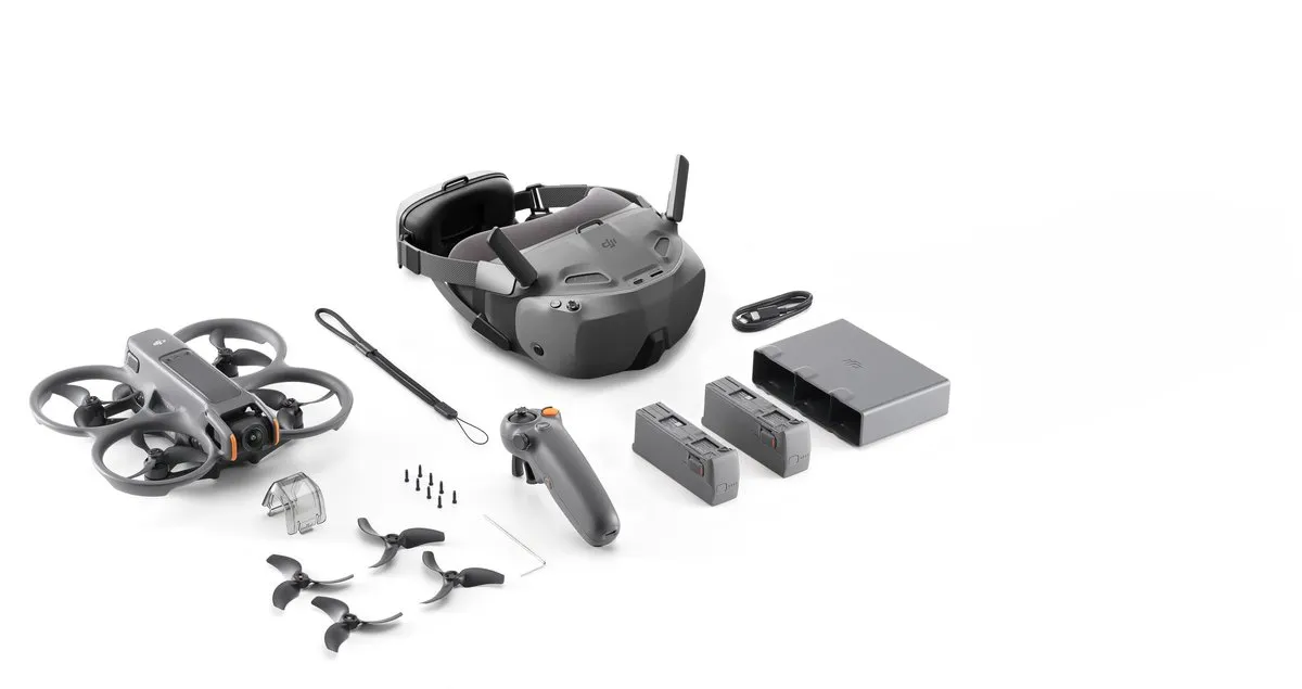 DJI Avata 2 Fly Smart Combo FPV Drone